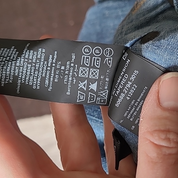 G-Star Raw Denim 5620 Dimension Tapered 32x34 Men's - Picture 14 of 17